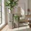 Pot à fleurs Hexagon Colonne SM - Brun moyen-859751769-859751771