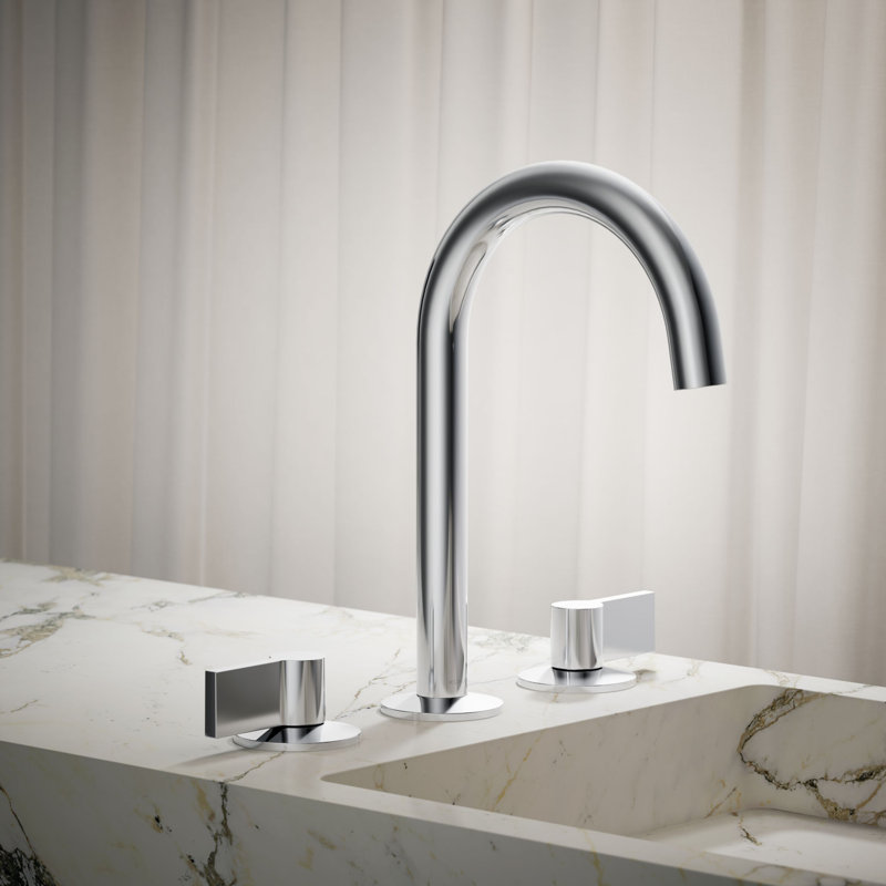 Components™ Bathroom Sink Spout with Tube Design, Polished Chrome
