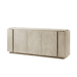 Buffet en bois de chêne massif 78,75 po Repose