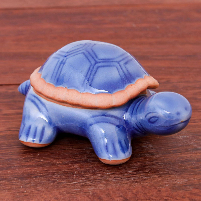 Boîte décorative tortue