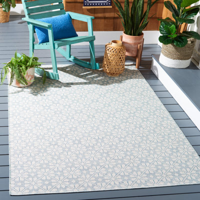Msr400 Performance Geometric Indoor/Outdoor Area Rug