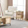 Cirilla Oak 360° Swivel Nightstand Bedside Table With Rotating Storage