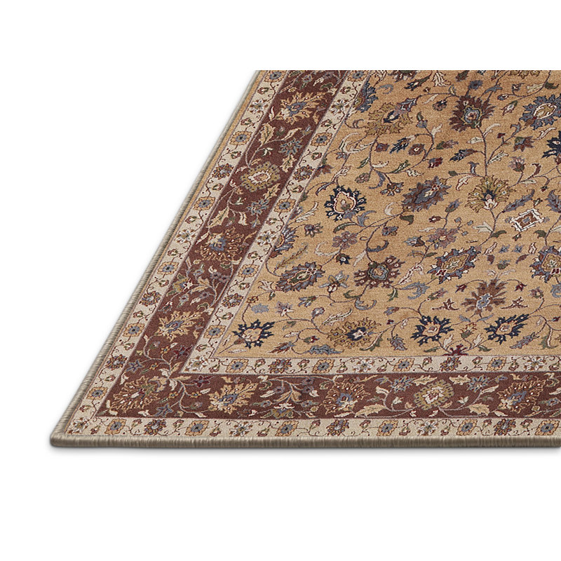 Tapis oriental brun / beige Lene, Rectangle 4 pi x 6 pi