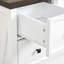 Commode 6 tiroirs avec plateau de rangement moderne Modern Farmhouse