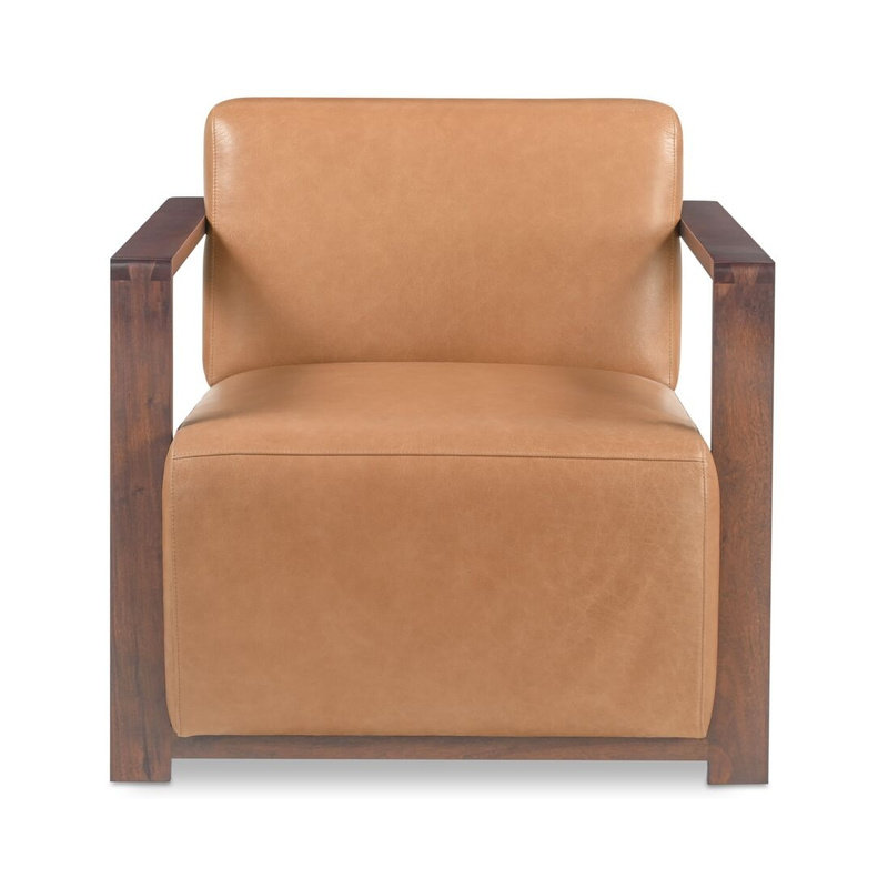 Barnes Accent Chair Tan, Brown