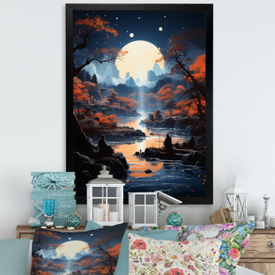 Labraya Japon Art Tsukimi Moon I - impression