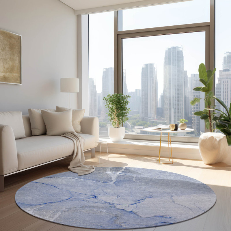 Foxhill Area Rug, Round 8'