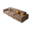 Canapé modulaire en velours brun-2127420672-2127420734
