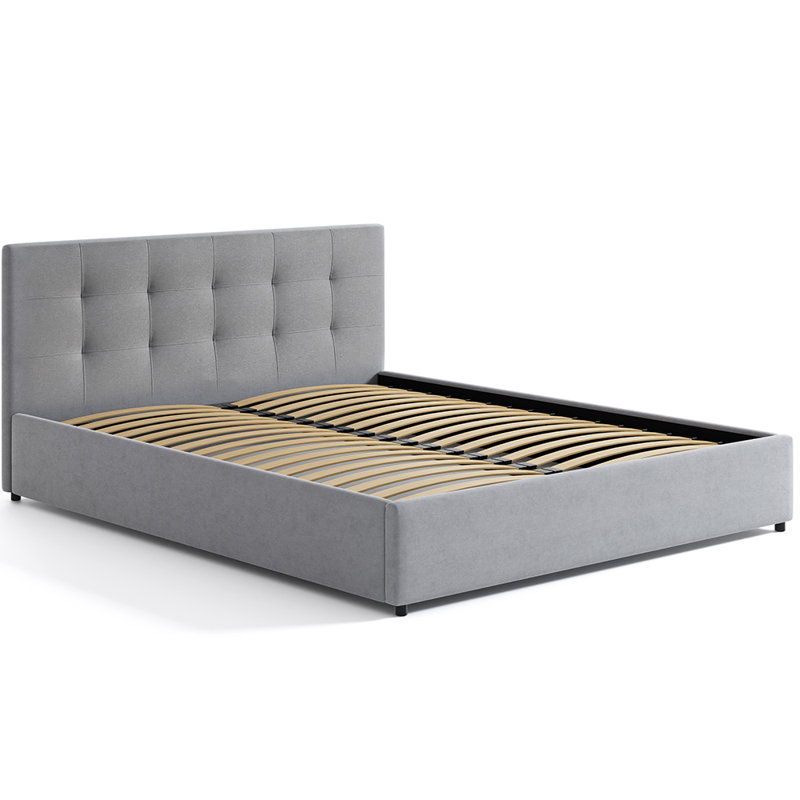 Angelli Upholstered EU Double - 140 X 200 Cm Ottoman Storage Bed
