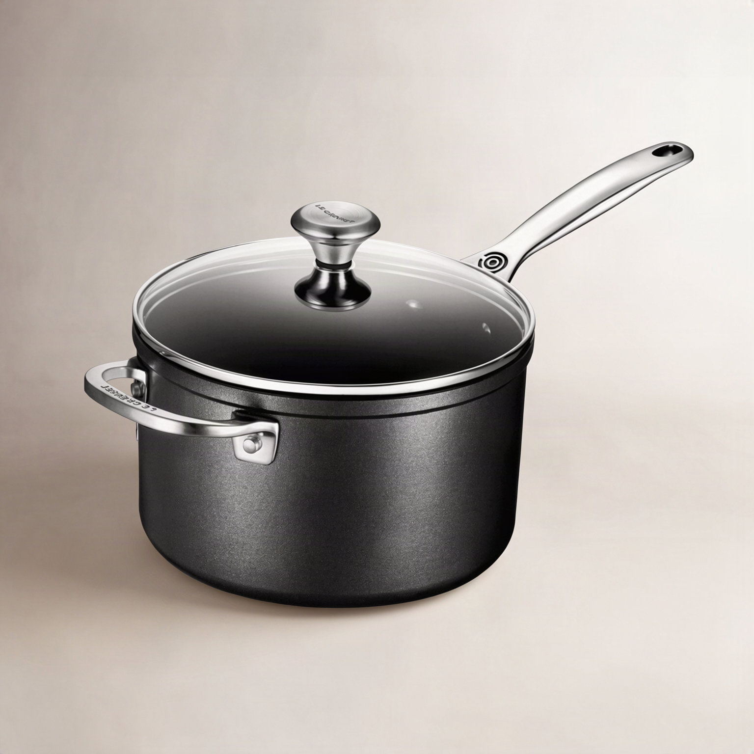 Le Creuset Toughened Non-Stick Saucepan, 4 qt.