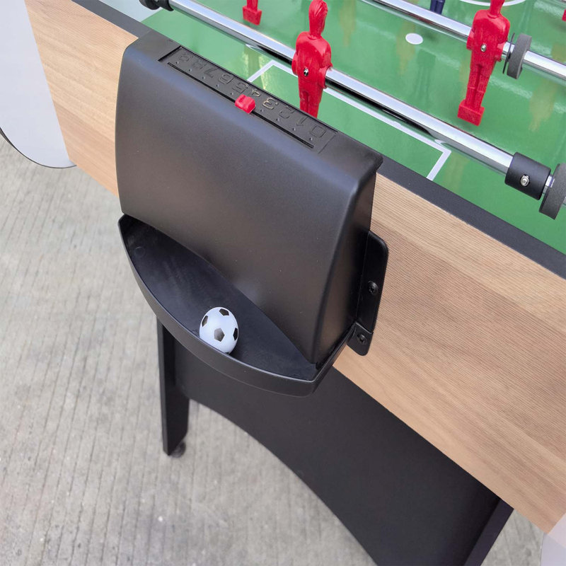 Table de soccer, adaptée à tous les âges et espaces, Brun