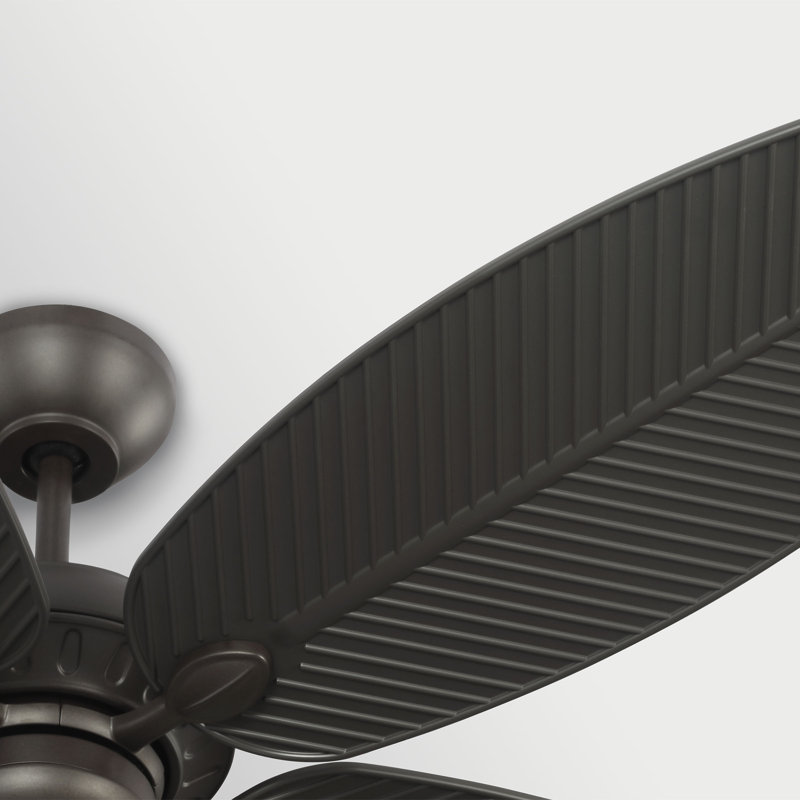 Generation Lighting Fan Cruise Outdoor 60 Ceiling Fan with Threaded Downrod, ABS blades and Combo Handheld/Wall Mount Remote