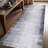 Winston Porter Grey/Soft White Machine Washable Area Rug – Non-Slip, Stain Resistant, GRS Certified, for Bedroom, Living & Dining-1462710823