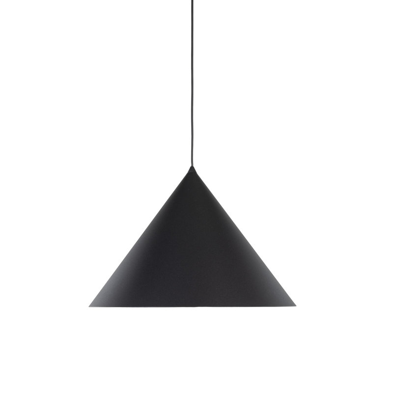 Luminaire suspendu CONO XL, Noir, noir, noir, noir, H 67 po x l 20 po