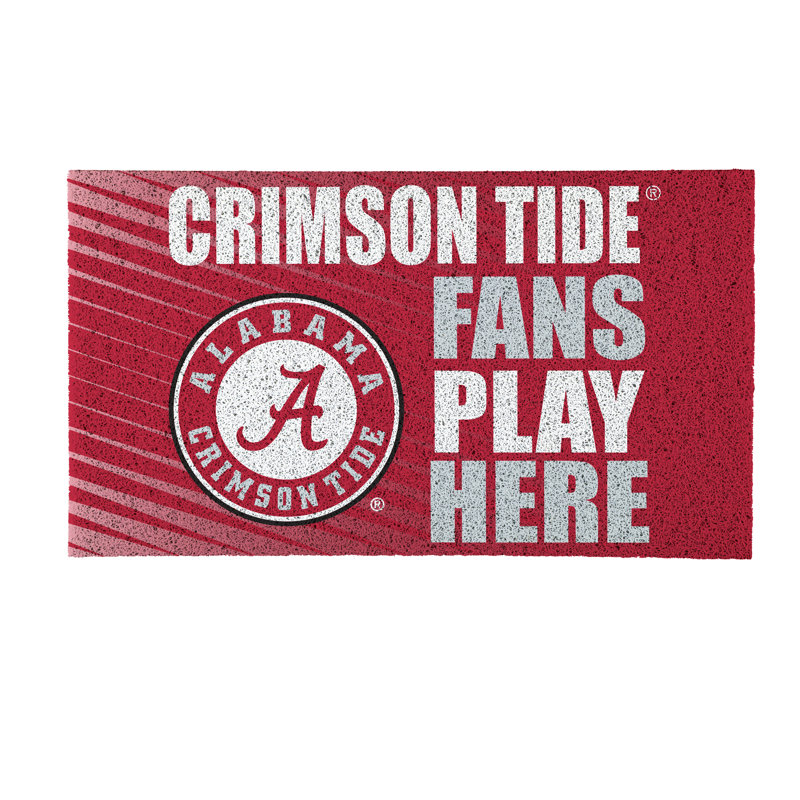 Tapis en PVC de l'Université de l'Alabama, 28 po x 16 po