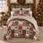 Your Lifestyle Holly Forest 3PC Pieced Cotton Holiday King Quilt Set-131160311