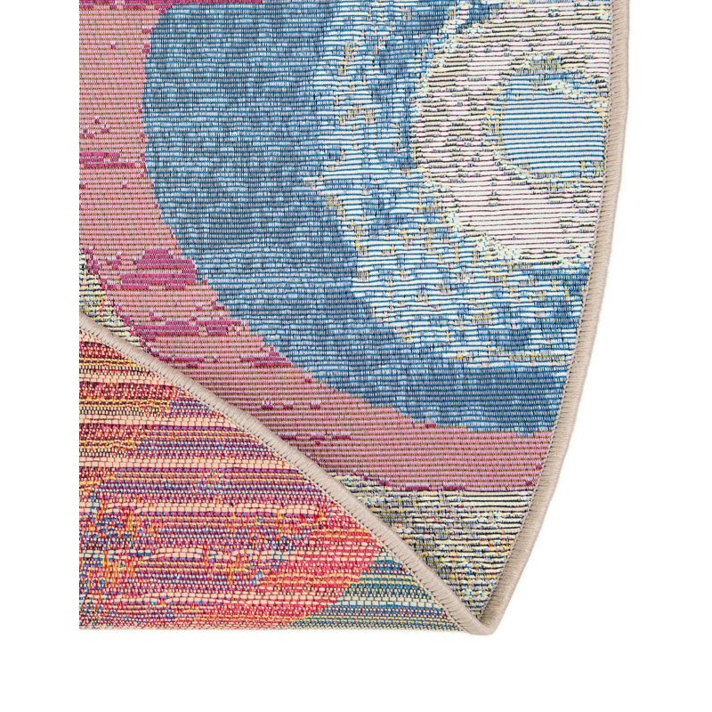 Keazia Indoor/Outdoor Area Rug, Round 10'
