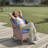 Quirama All-Weather Rattan Outdoor Courtyard High Backrest Rocking Chair With Cushions (Set Of 2)-2094147831