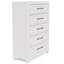 Commode 5 tiroirs Lana