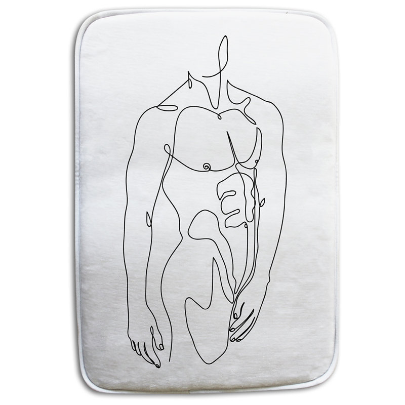 Naves Polyester Shower Curtain Set