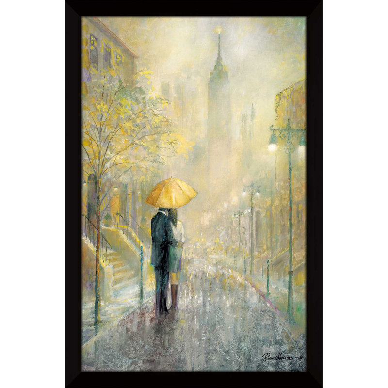 City Romance I par Ruane Manning - reproduction de cadre photo, H 39,5 po x l 27,5 po x P 0,75 po