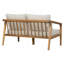 Causeuse d'extérieur en bois d'acacia Westin