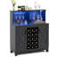 Wine Bar Cabinet With LED Light-1842667372