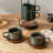 Stackable espresso cups