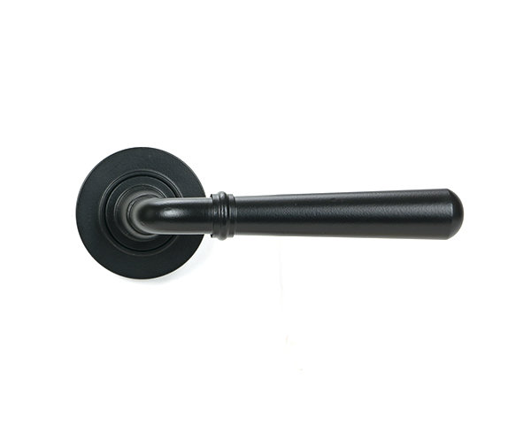 Newbury Interior Mortise Door Handle, Matt Black