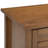 Warm Shaker 24"W Solid Wood Bedside Table with Two Drawers-377079163
