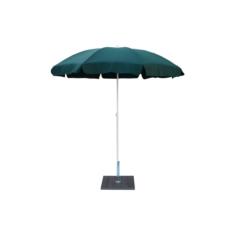 Ronson 200cm Beach Parasol, Green