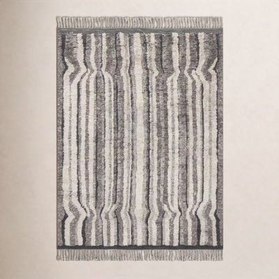 Benjamin Stone Charcoal Hand-Knotted Rug