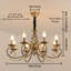 Pelchat 8 - Light Candle Style Chandelier-1208102679