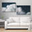Clouds " Cumulus Dreams Navy Blue Sky Clouds " 2 - Pieces-100136082-100136086