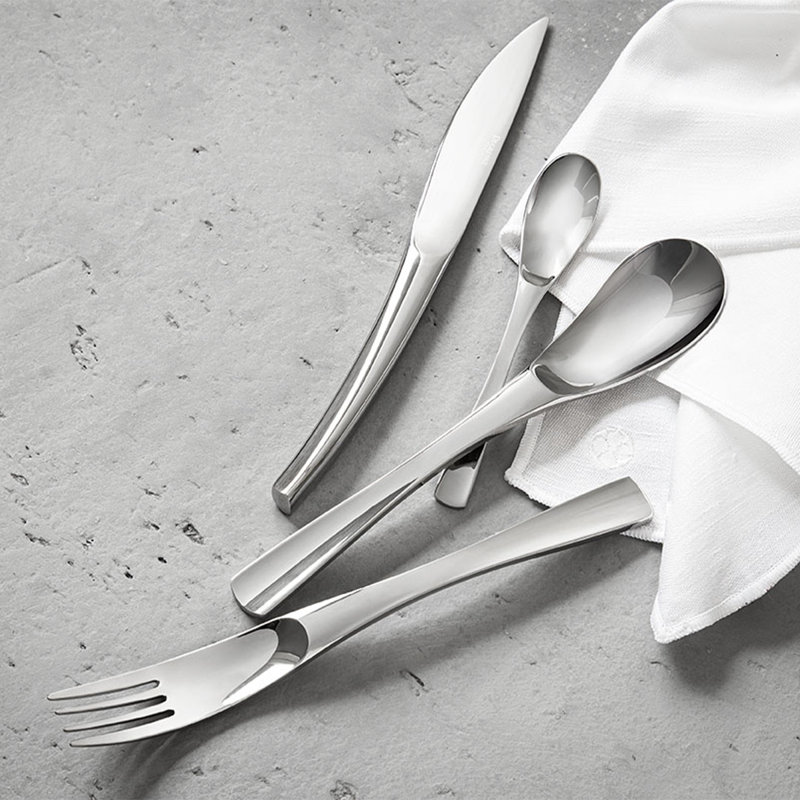 XY 5 - Piece Stainless Steel Flatware Set - Service for 1