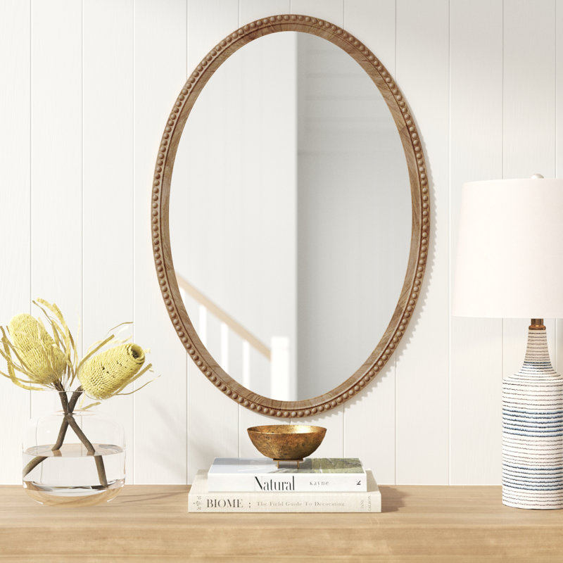 Miroir d'appoint moderne et contemporain Cythera, 31,89 po x 22,05 po