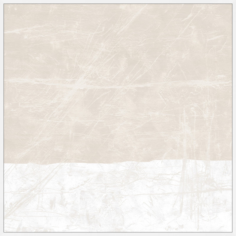 Inward Passage - peinture sur toile à cadre flottant, H 12 po x l 12 po x P 1,5 po