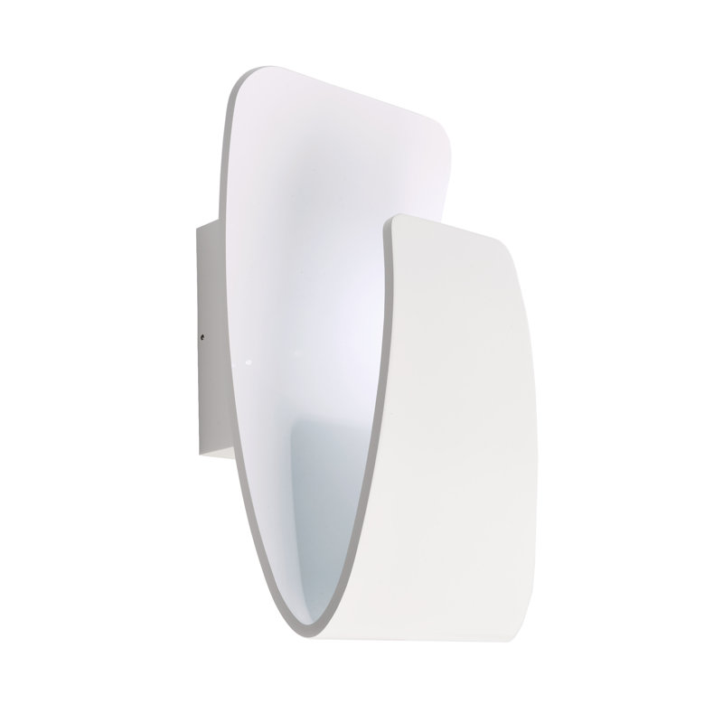 Canopus LED Flush Mounted Sconce, Weiß