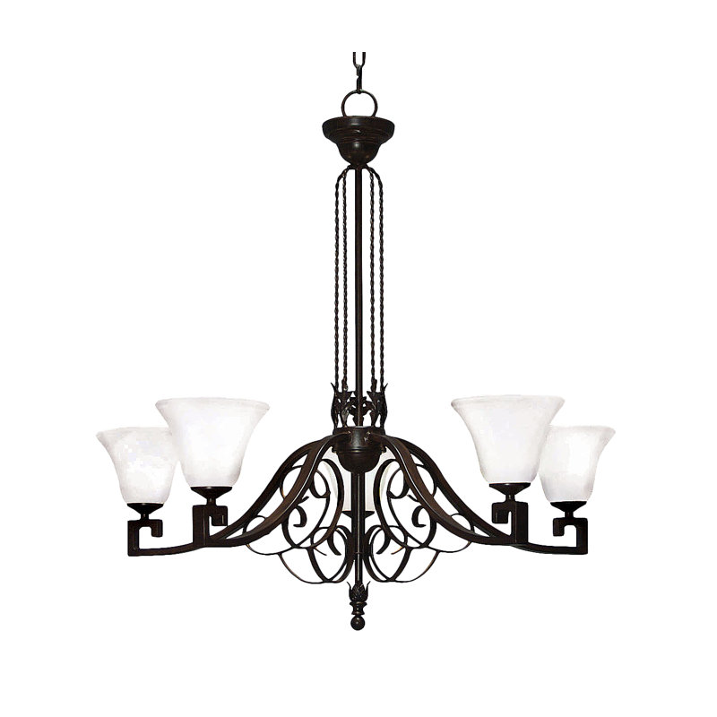 Lustre classique / traditionnel à 6 lumières Aale