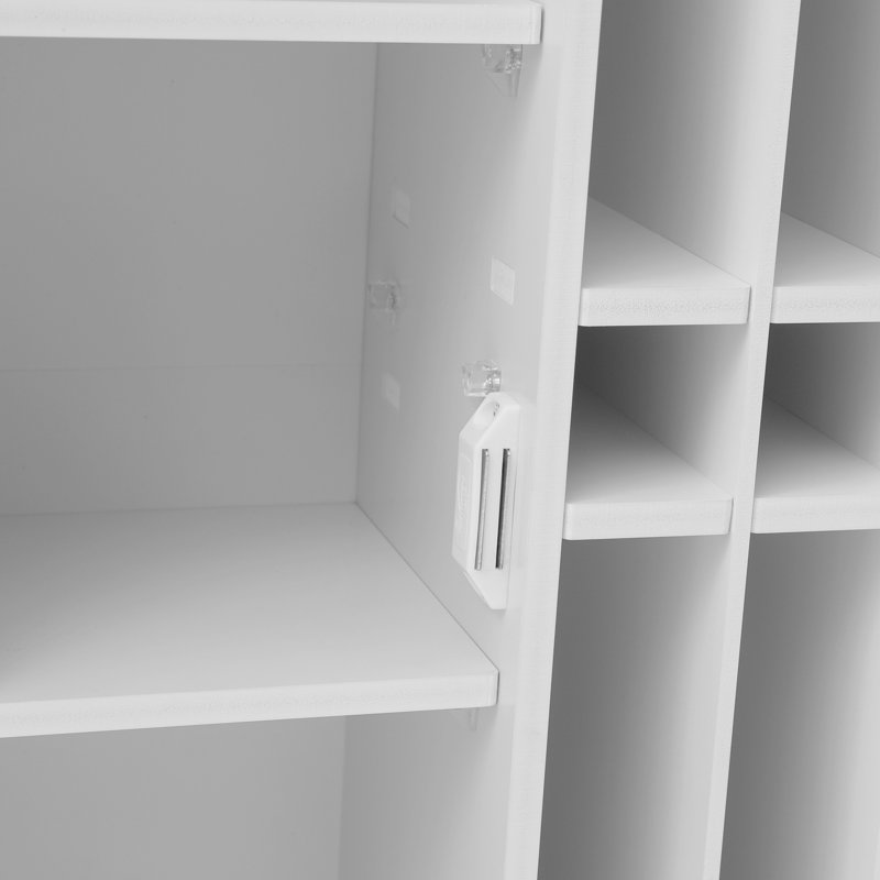 26.6X43.5X7” Wall Mounted Storage Cabinet, White
