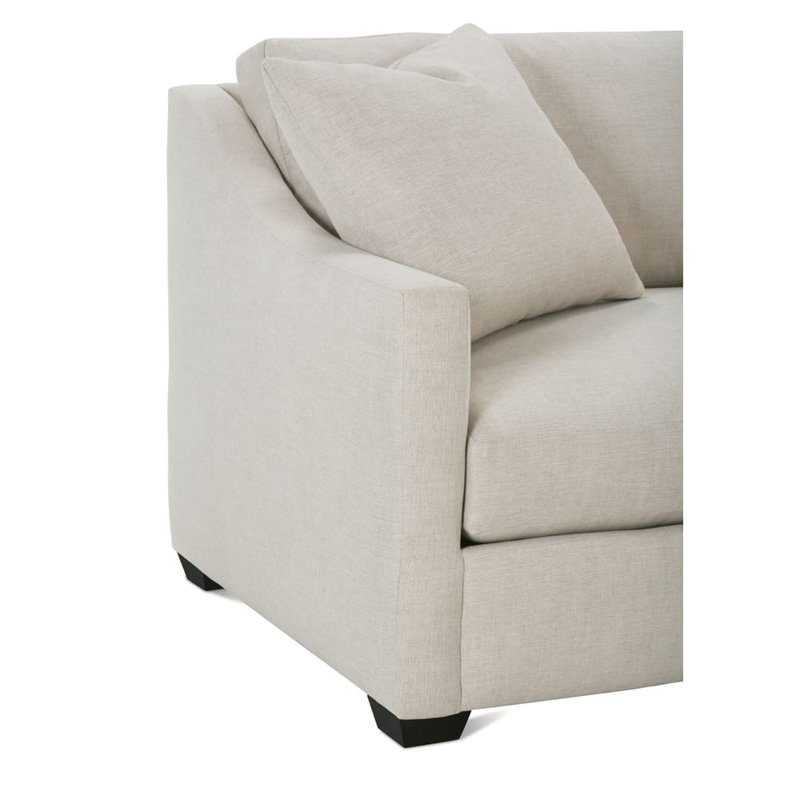 Ardoch Sofa, Bone White (100CR-43), Coal