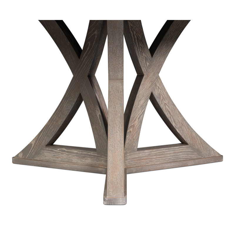 Casual Round Dining Table, 30"H x 66"L x 66"W, Moonskin
