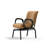 18'' H Upholstered Metal Armchair-35146918