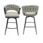 Ensemble de 2 tabourets de bar 28 po-1944458262