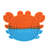 Chillout Lick Mat Crab Cat Pet Feeder