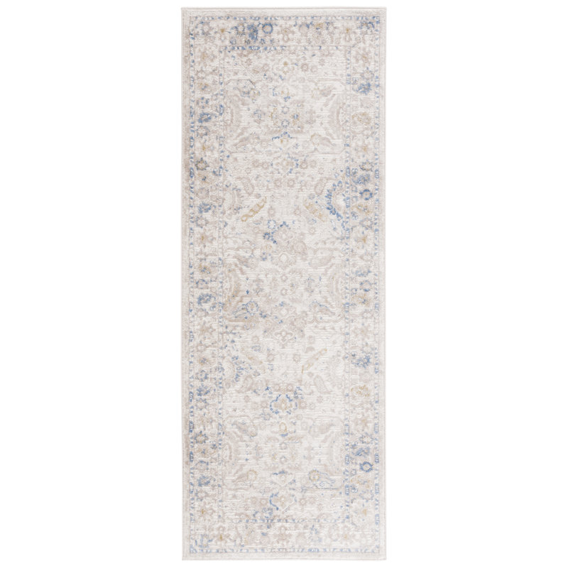 Cindra Performance Oriental Rug, Round 6'7"