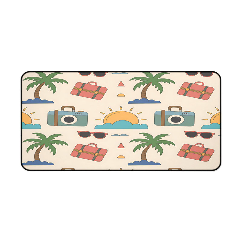Polyester Desk Pad, 14.4x12.1