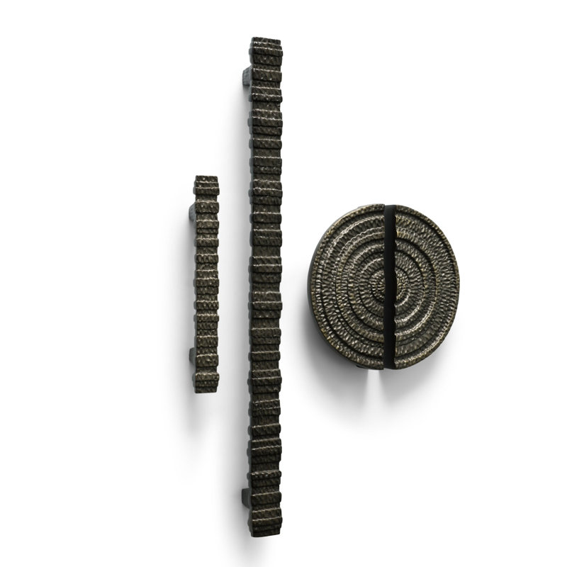 Gotham Hardware Bar Pull, Oxidized, 12"