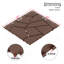 Carreaux de patio de style pierre de 12 po, carreaux de terrasse à emboîtement de module de bricolage, carreaux de cour faciles et rapides à installer pour le porche, le balcon de la piscine, la cour arrière, 44 pièces-123358434