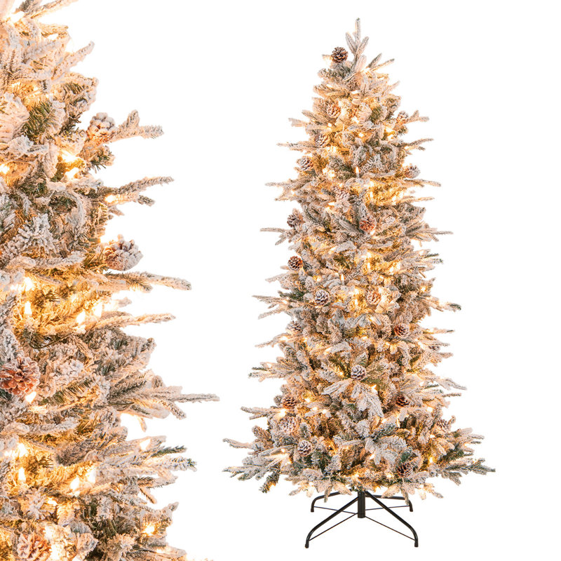 Sapin de Noël illuminé 6 pi